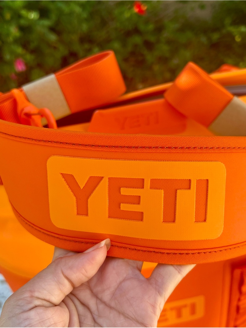 RARE NWT bright color King Crab Orange YETI Hopper M15 Soft Cooler - Picture 5 of 8